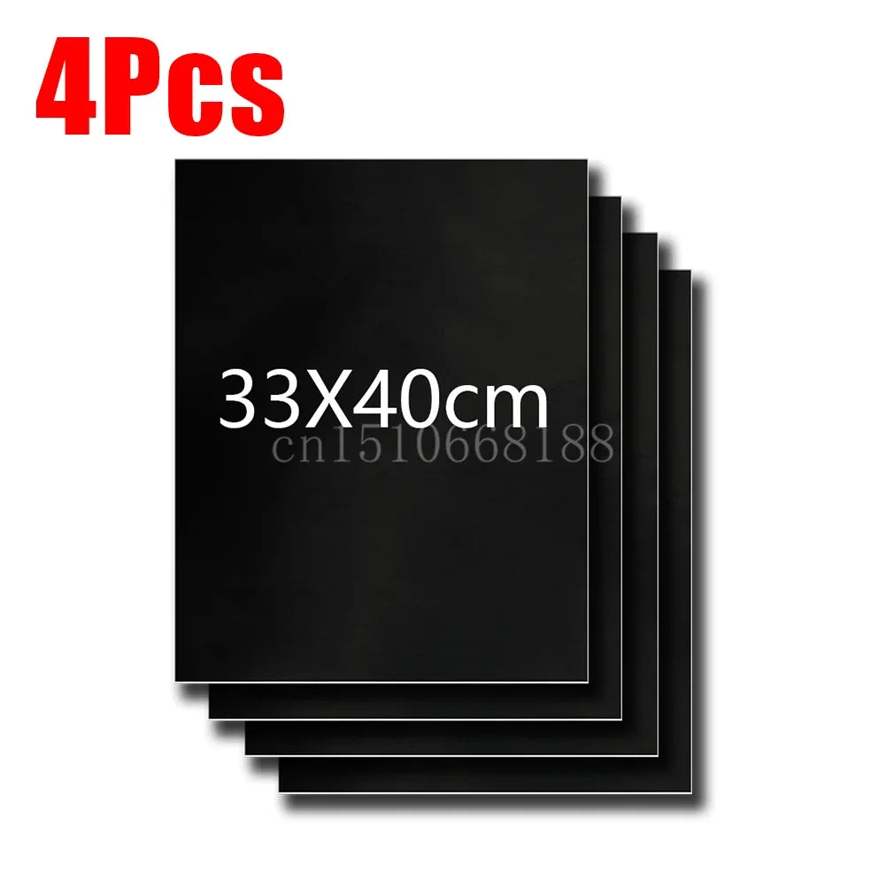 6 Pcs Tapis de barbecue Antiadhésif Tapis de gril Réutilisable
