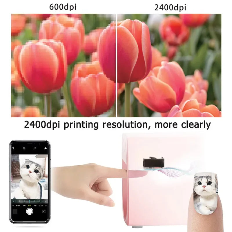 Imprimante à ongles numérique intelligente Trend X11 Plus portable DIY avec écran tactile 3D populaire
